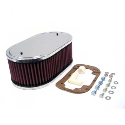 K&N - filtr powietrza specjalny / Custom: DDO 9X5-1/2 OVAL 3-1/4 H VENT  katalog rs.com