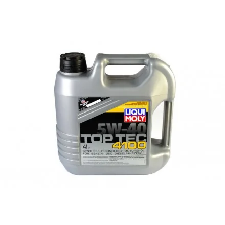 Olej silnikowy LIQUI MOLY TopTec 4100 SAE 5W40 (4L)