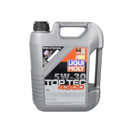 Olej silnikowy LIQUI MOLY TopTec 4300 SAE 5W30 (5L)