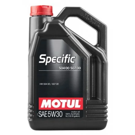Olej silnikowy MOTUL SPECIFIC, SAE 5W30, ACEA C3, (5L) VW 504.00  VW 507.00