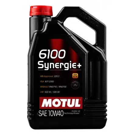 Olej silnikowy MOTUL 6100 Synergie+, SAE 10W40 (4L)