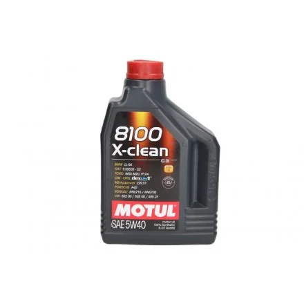 Olej silnikowy MOTUL 8100 X-clean C3, SAE 5W40 (2L)