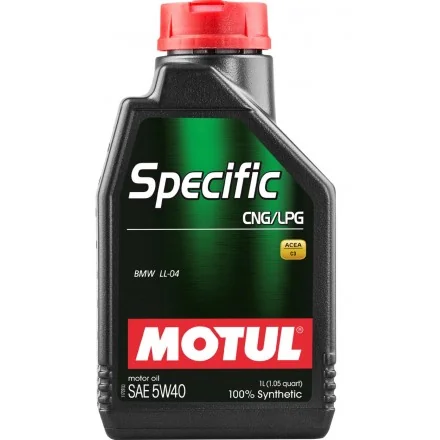 Olej silnikowy MOTUL SPECIFIC CNG/LPG, SAE 5W40 (1L)