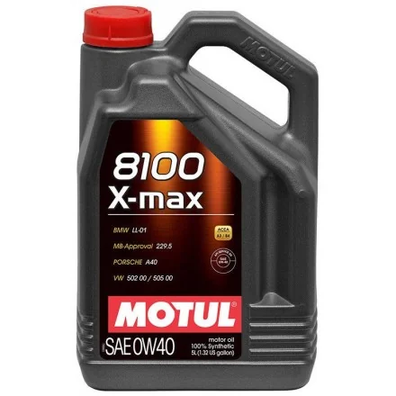 Olej silnikowy Motul 8100 X-max, SAE 0W40 (4L)