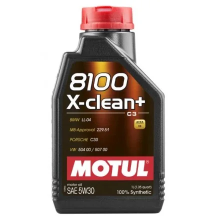 Olej silnikowy Motul 8100 X-clean+, SAE 5W30 (1L)