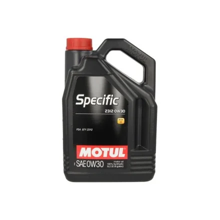 Olej silnikowy Motul SPECIFIC 2312, SAE 0W30 (5L), PSA B71 2312